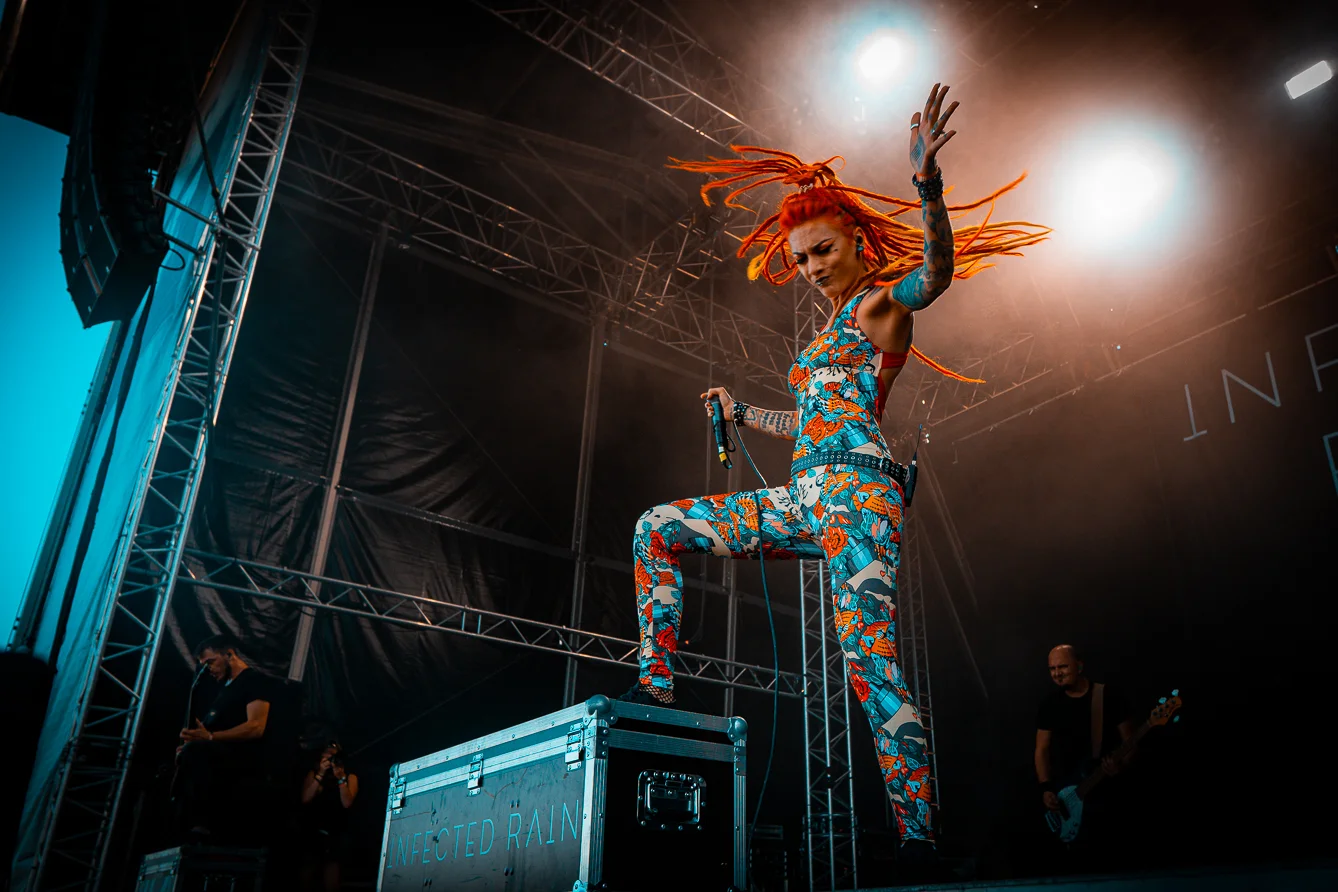 Infected Rain live beim Full Force Festival 2019