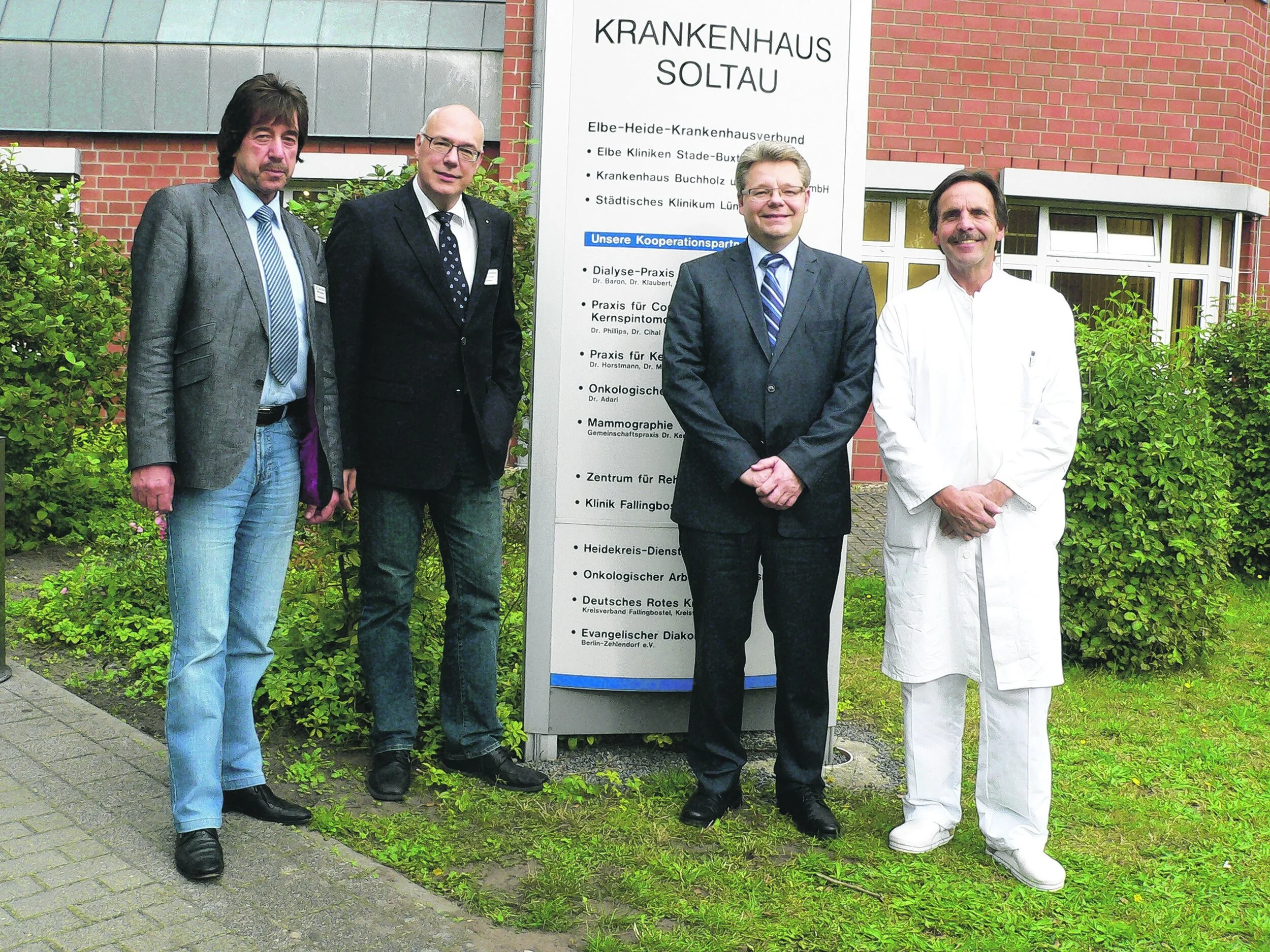 Der Aufbau von Soltaus Herzzentrum beginnt