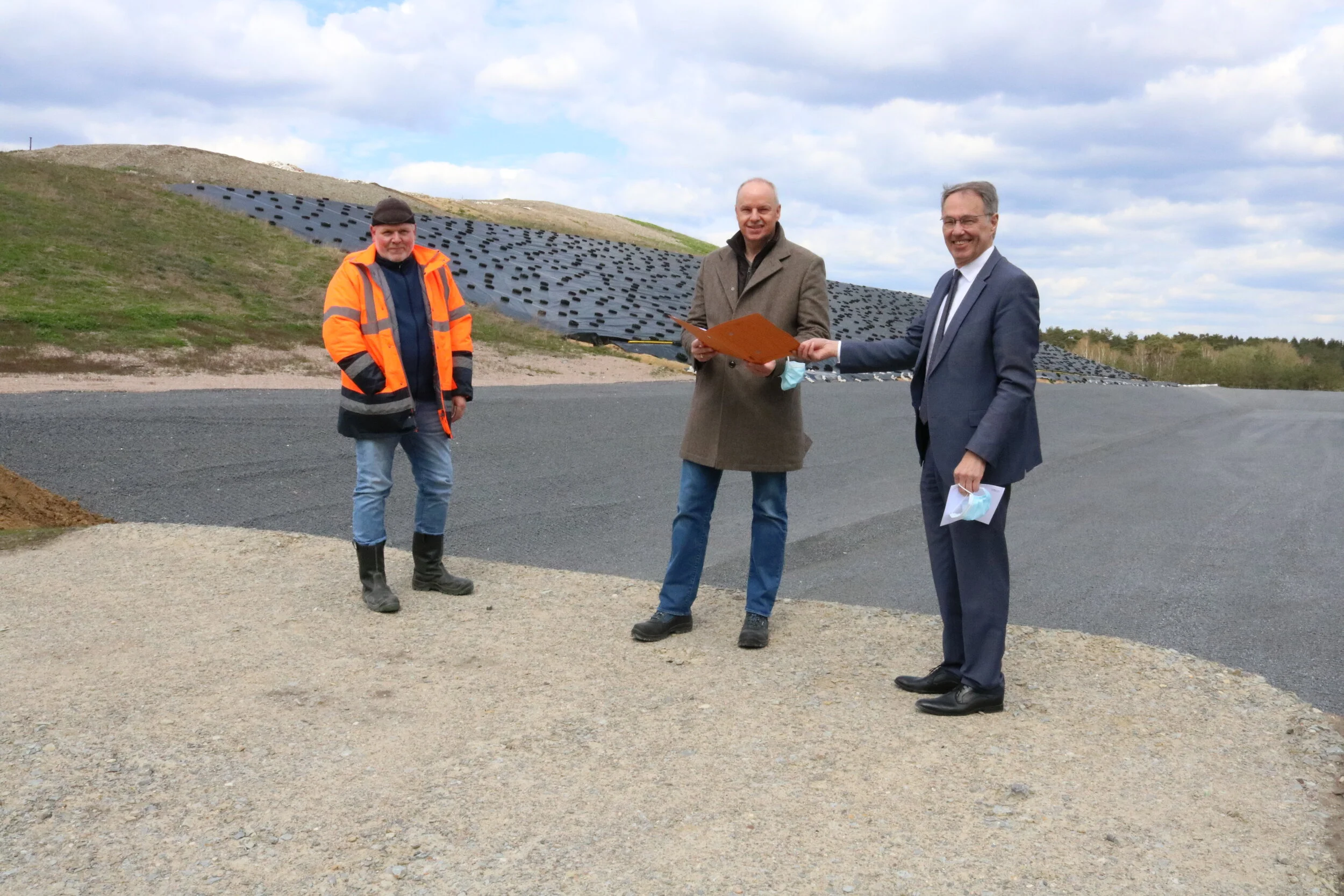 Asbest ist für Deponie Hillern kein Problem