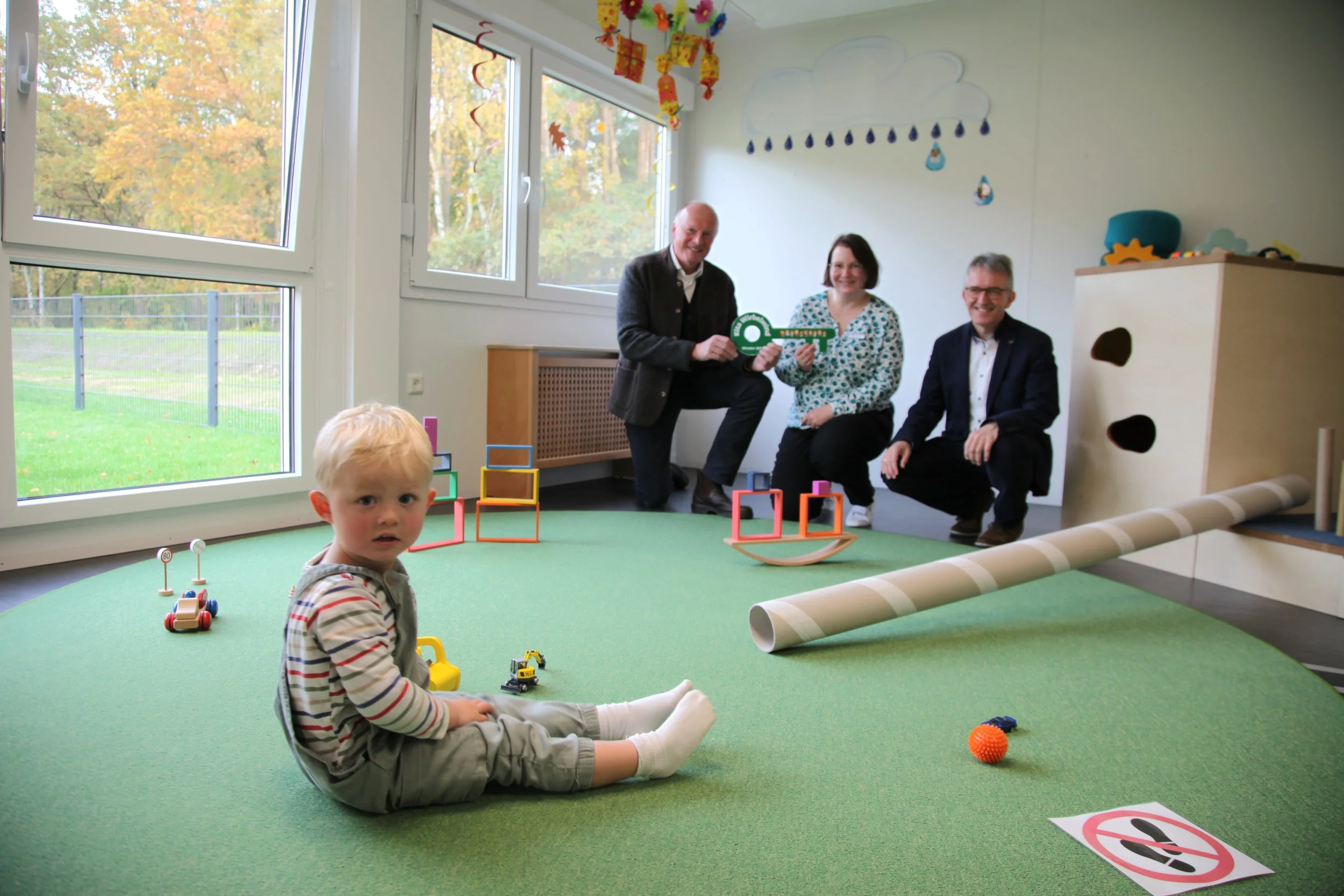 Bispingen weiht Kita Wirbelwind am Luhetalbad ein