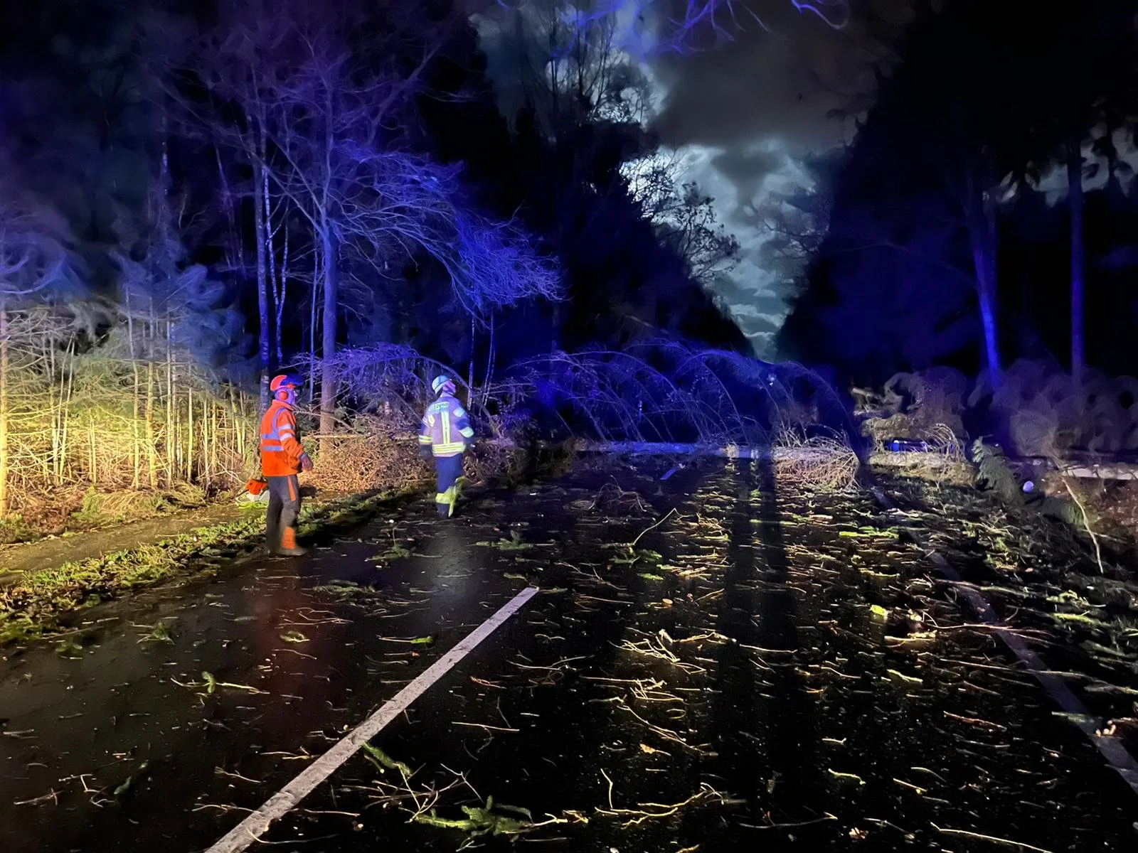 Orkannacht war „der Wahnsinn“