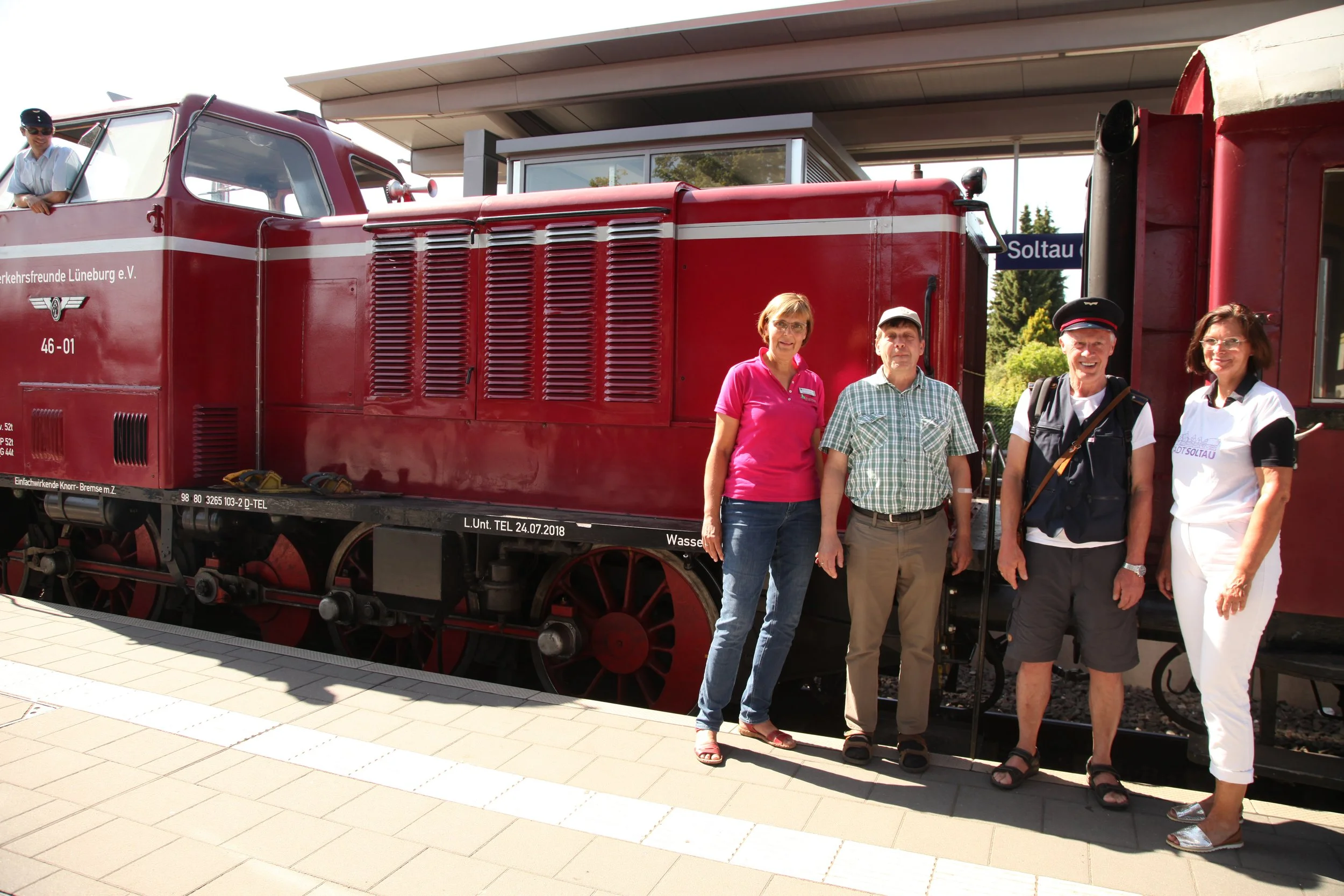 Heide-Express fährt wieder: Soltau erstmals Abfahrtsbahnhof