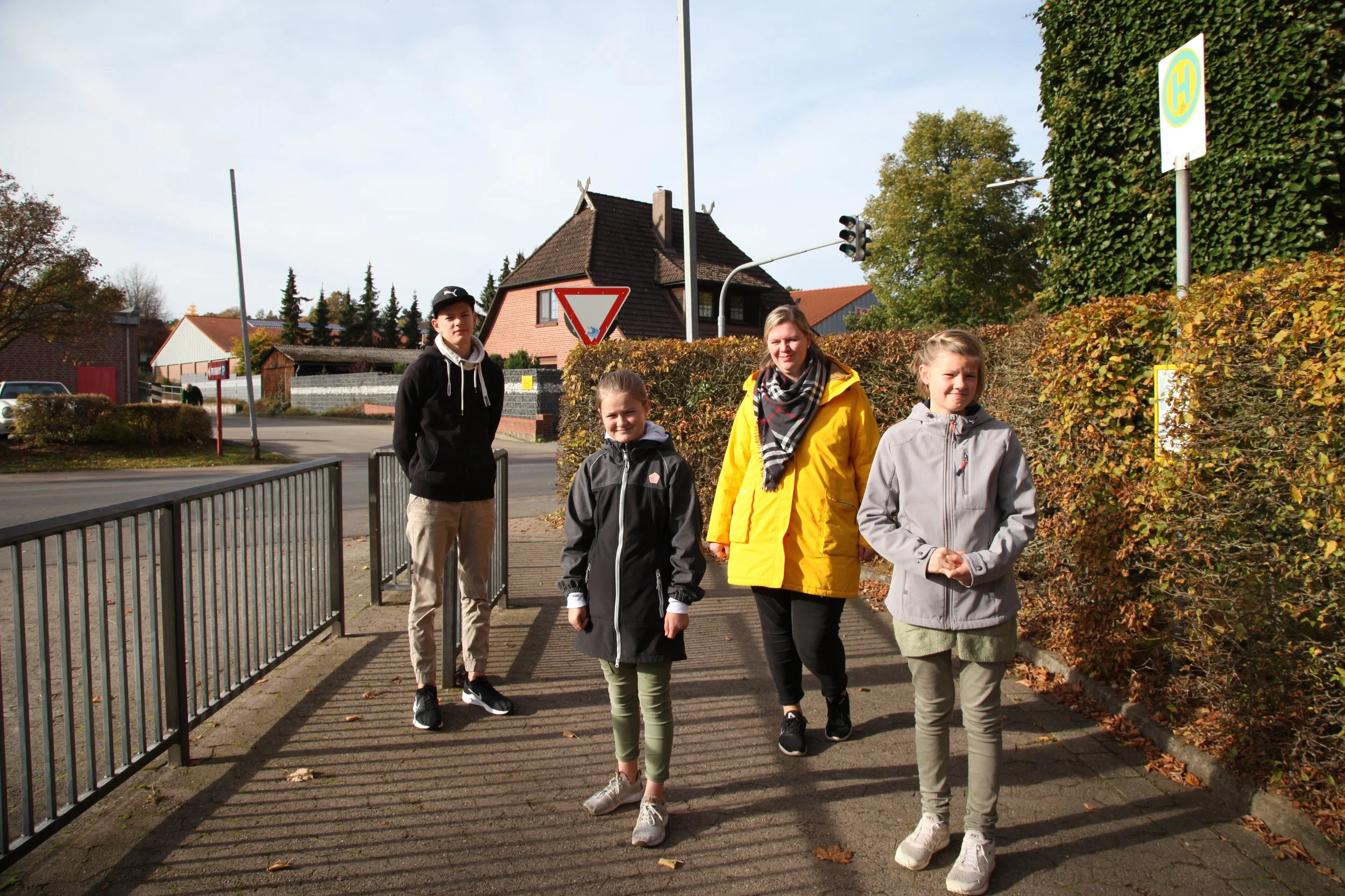 Wenn Kinder an der Haltestelle zurückbleiben