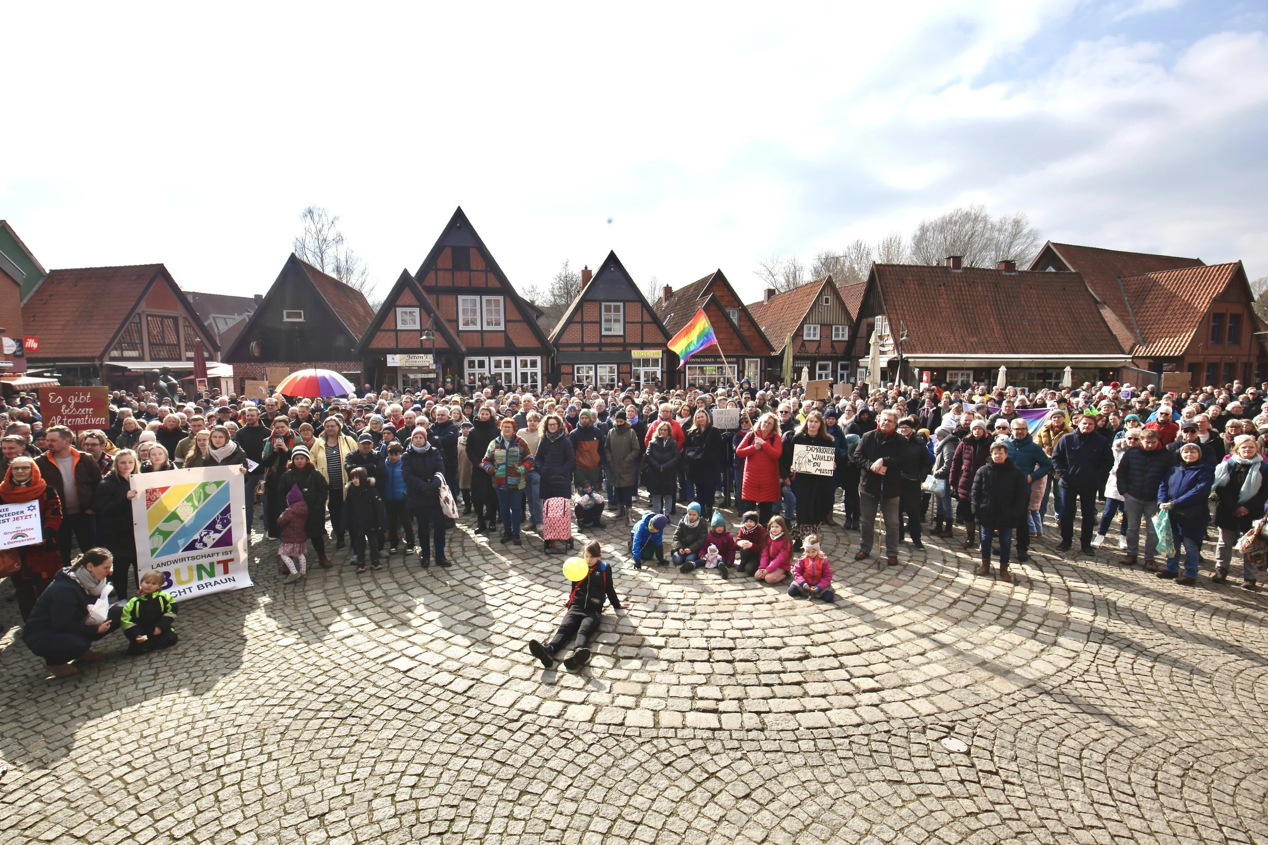 „Bleiben Sie optimistisch“