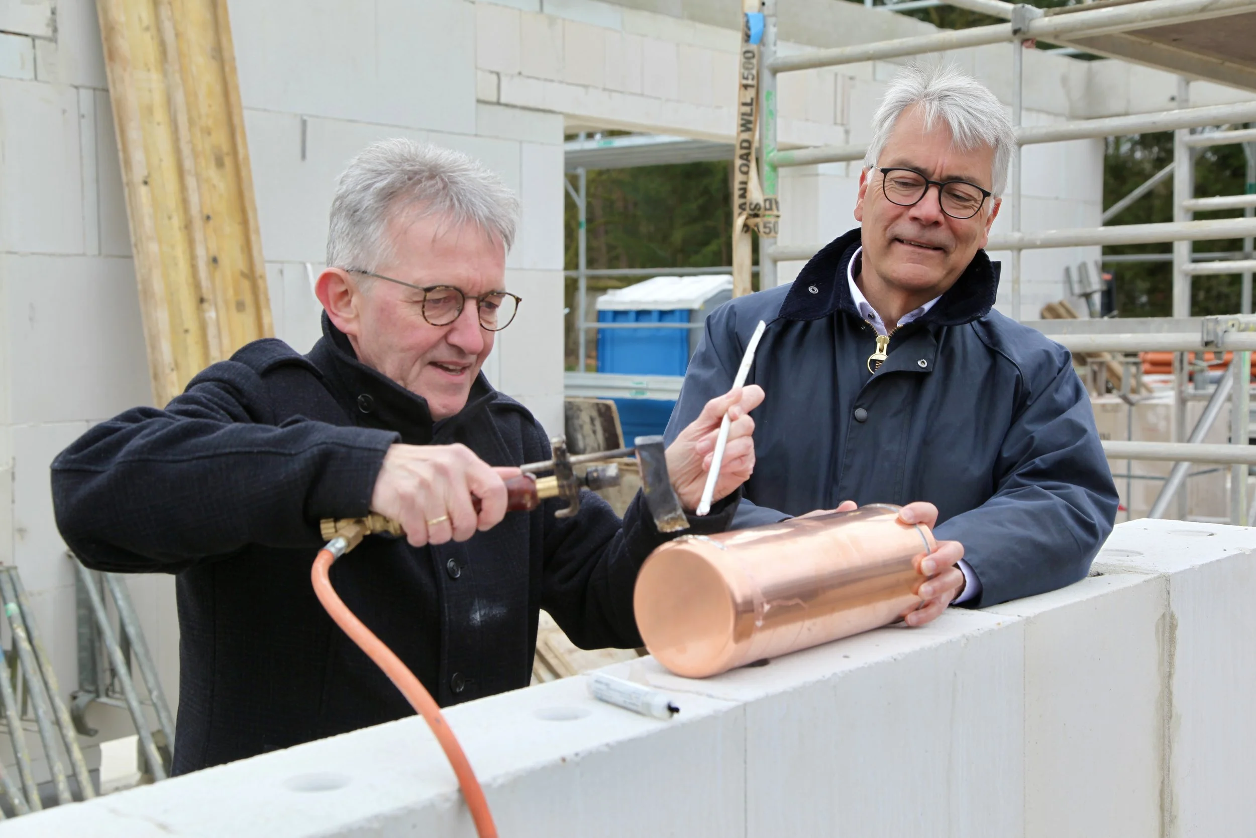 Grundstein für die neue Kita in Soltau gelegt