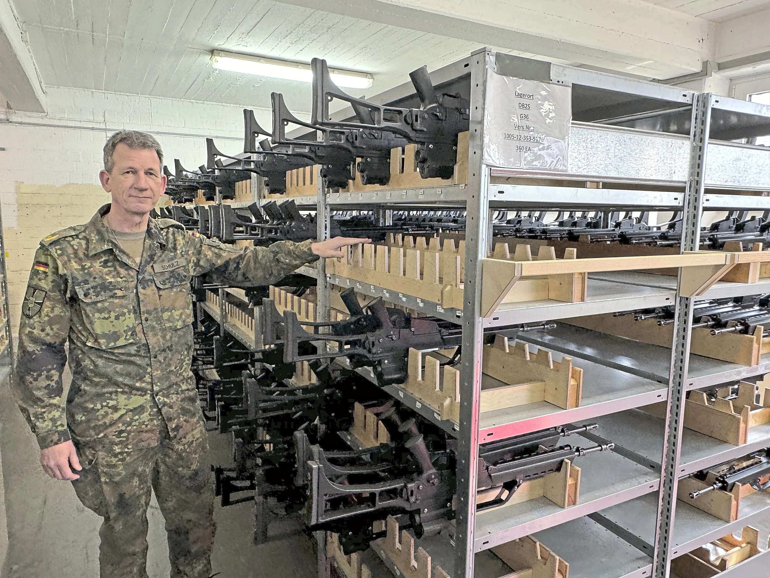 Strenges Kontrollregime für Dienstwaffen