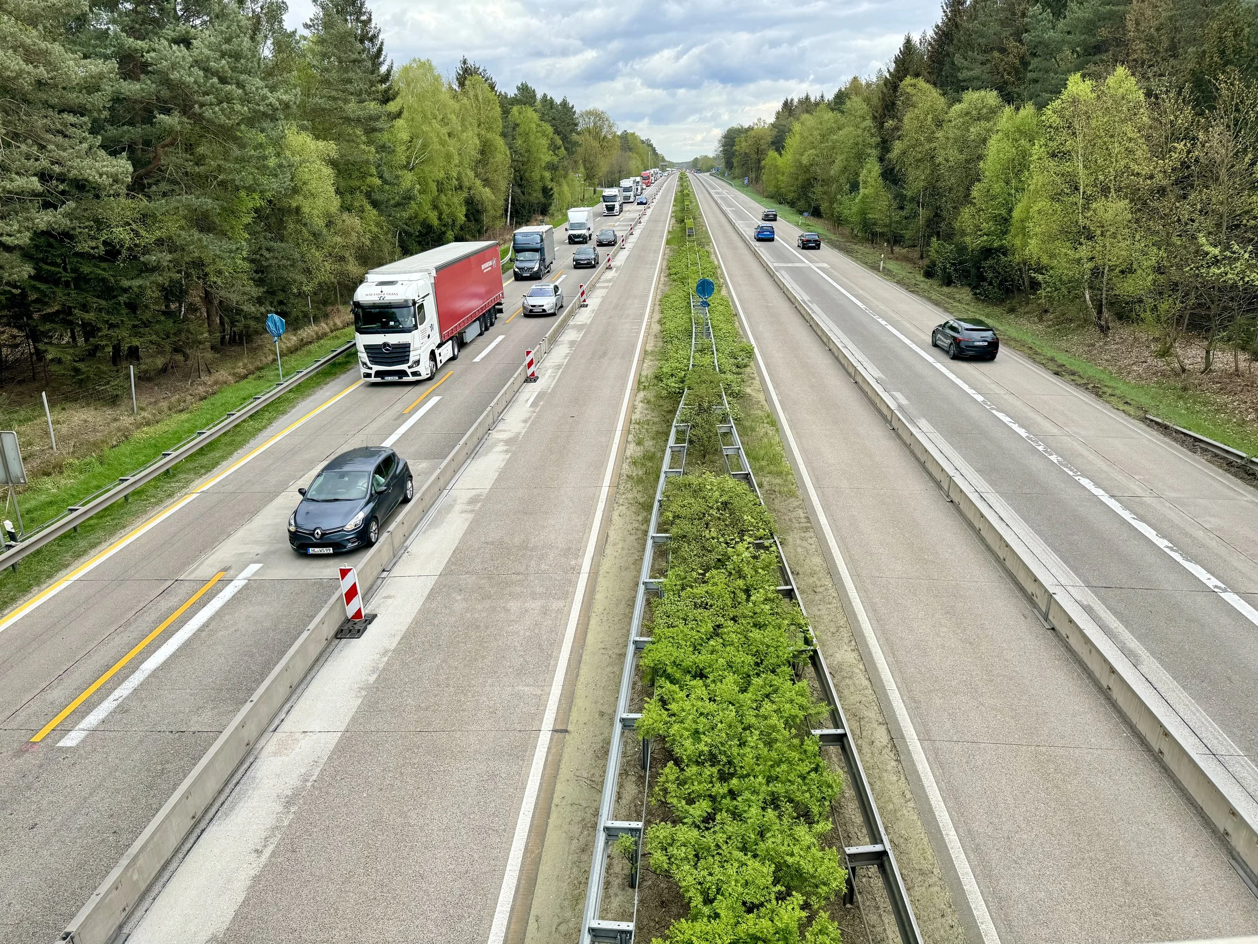 A7-Baustellen: Mit dem Stau-Chaos abfinden