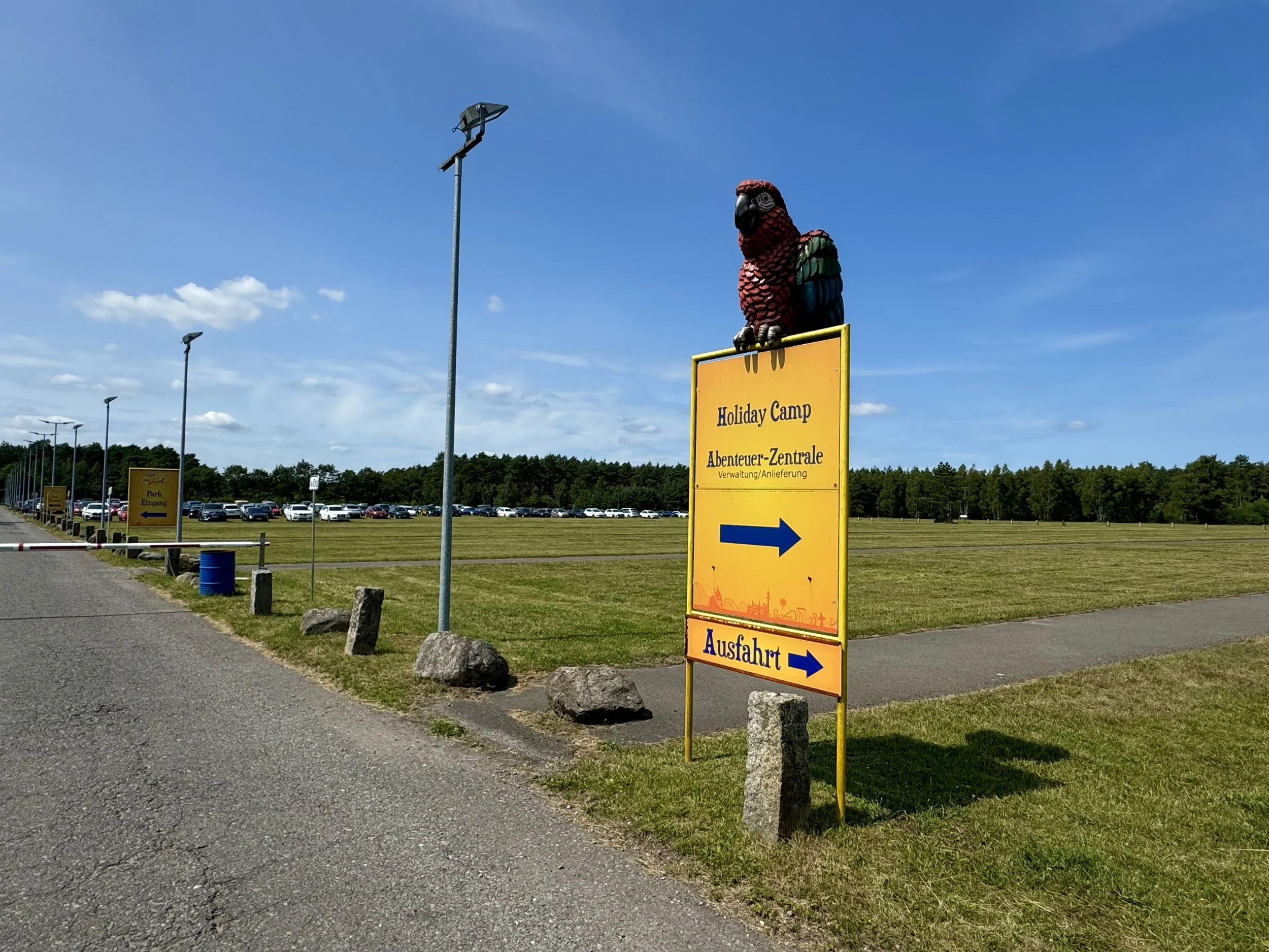 Aufbau für Festival im Heide-Park hat begonnen