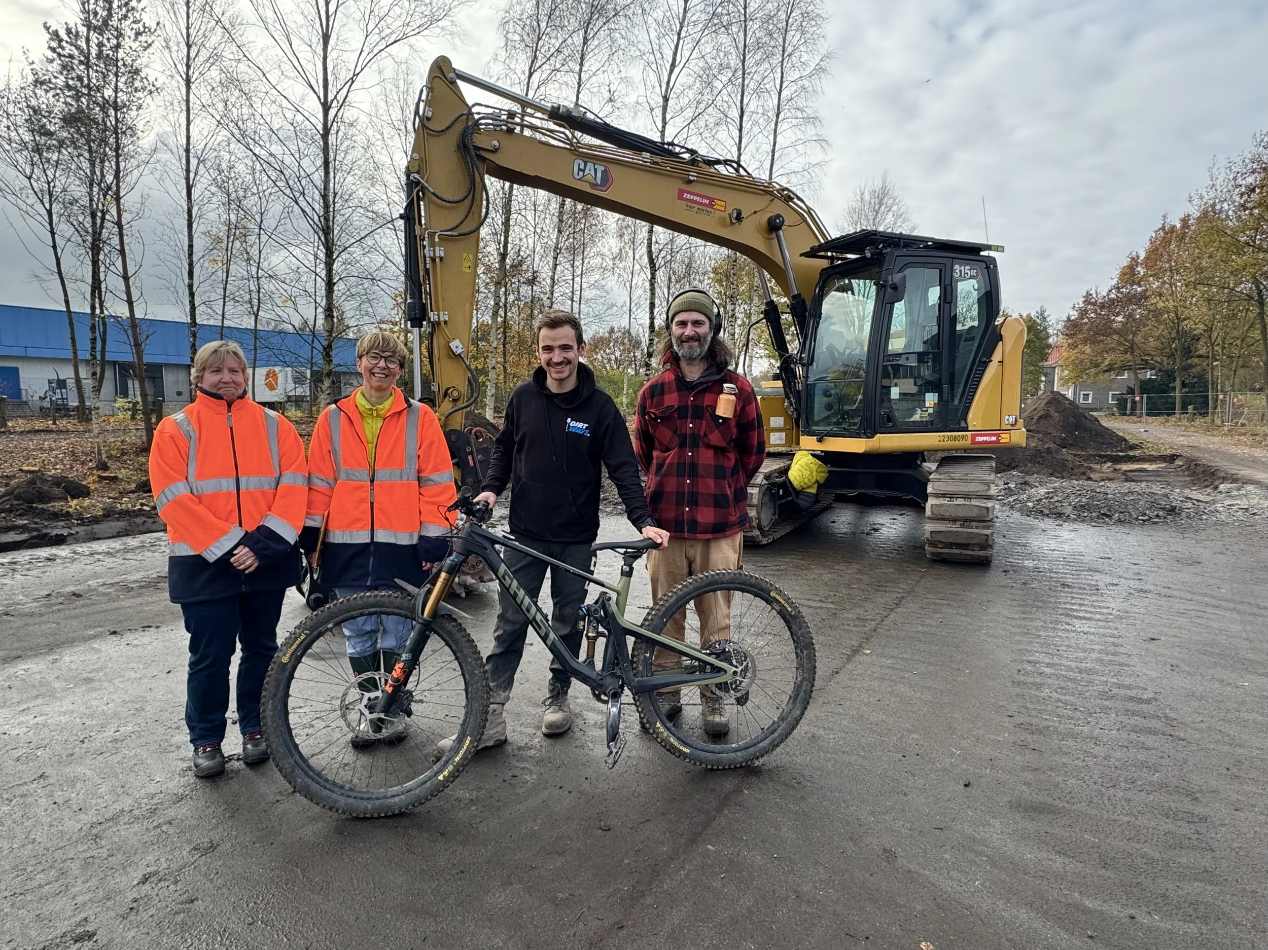 Soltaus Pumptrack ist in Arbeit