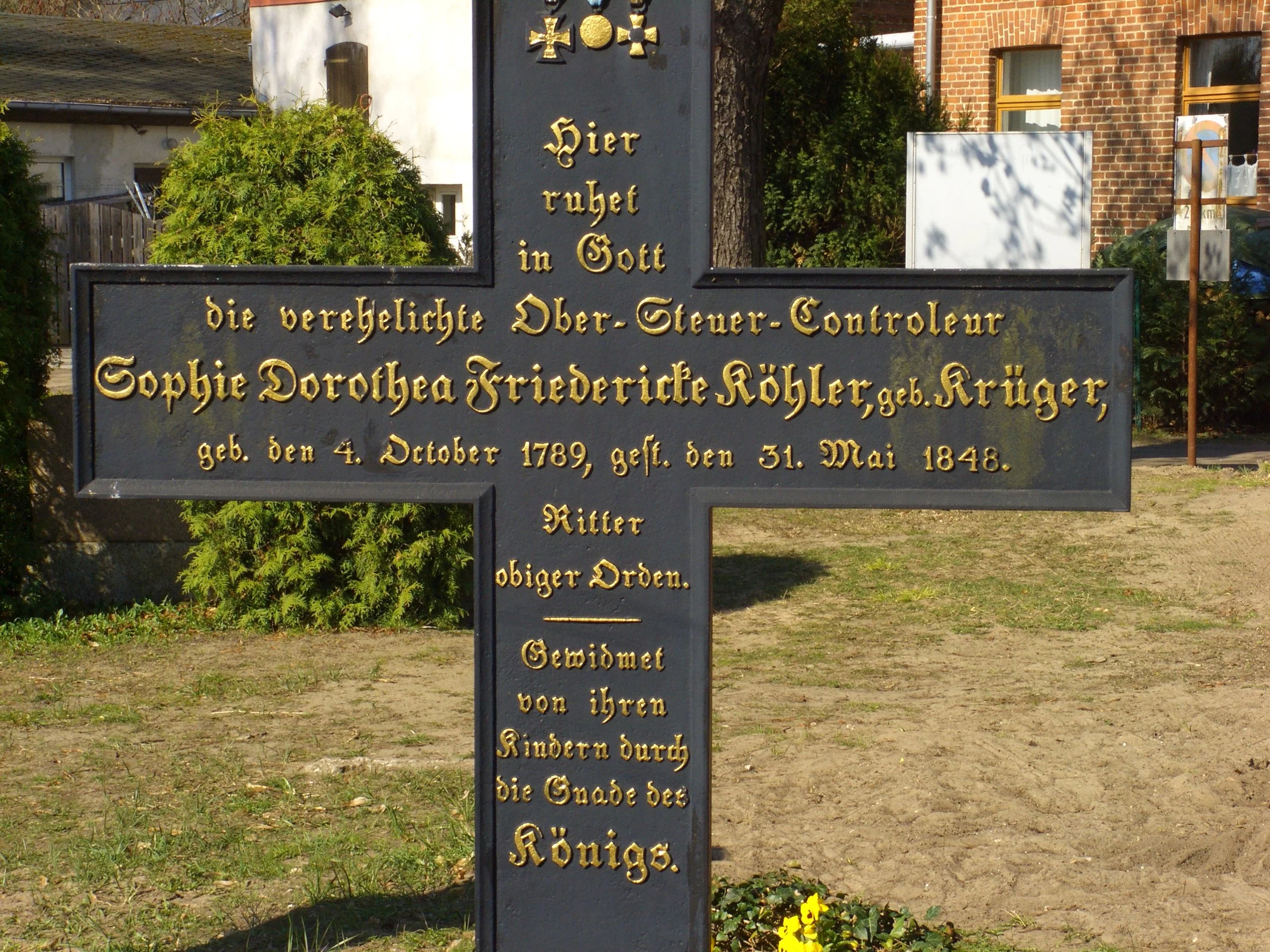 Friederike Krüger statt Hindenburg