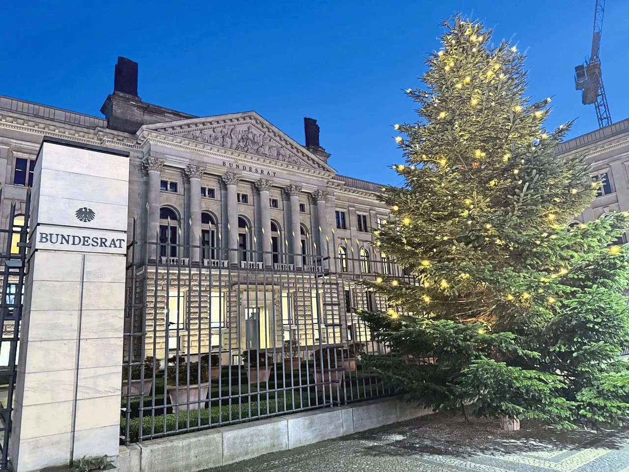 Soltauer Weihnachtsbaum für den Bundesrat