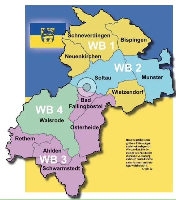 Kreistagswahl: Wietzendorf wird zur Insel