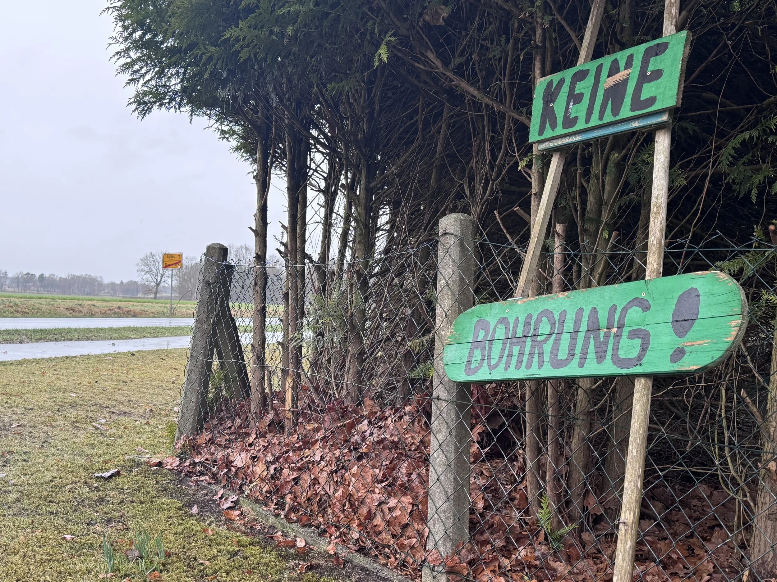 Unruhe um neue Gasbohrungen