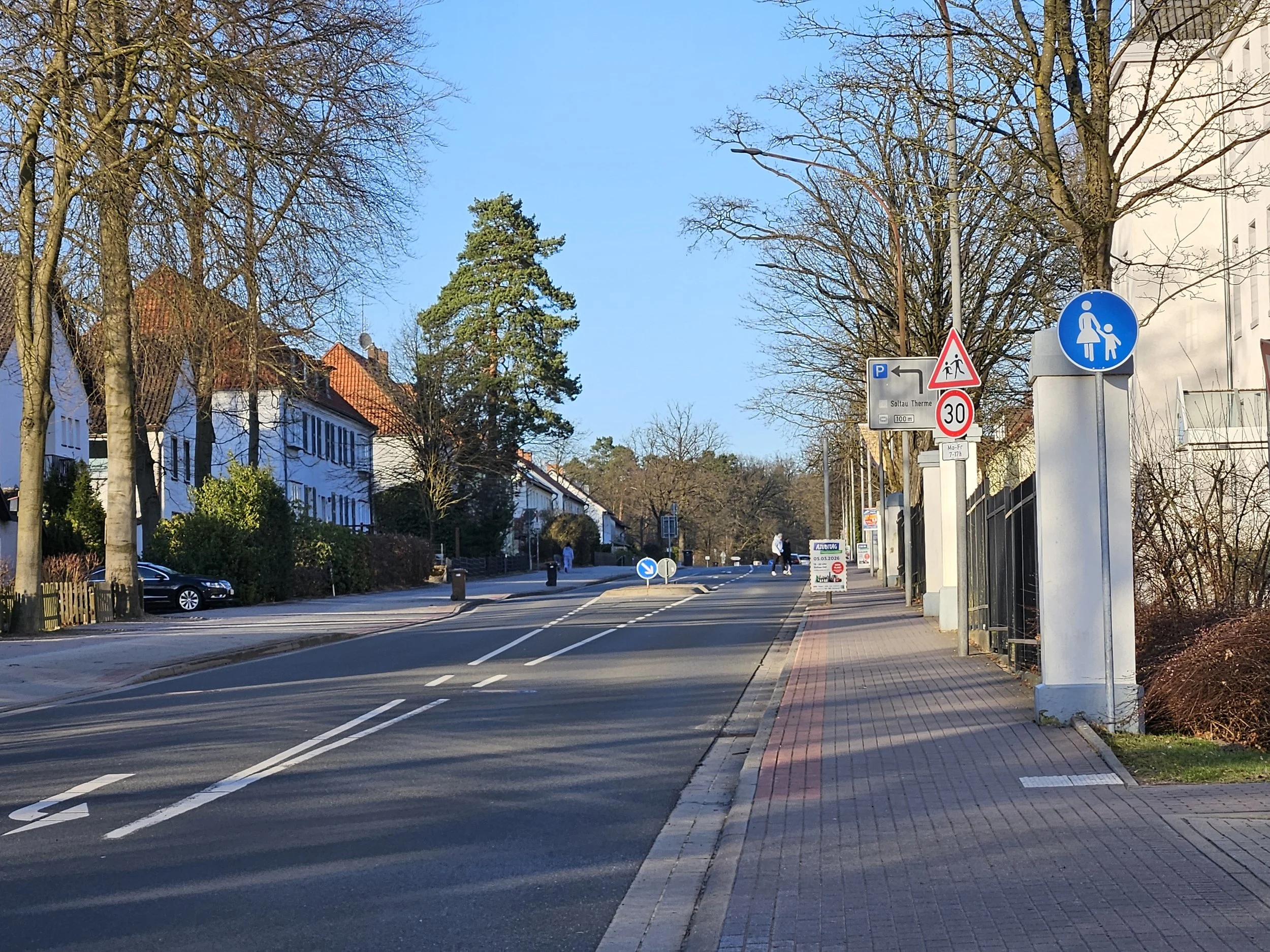 Hupen, Schneiden, Ausbremsen
