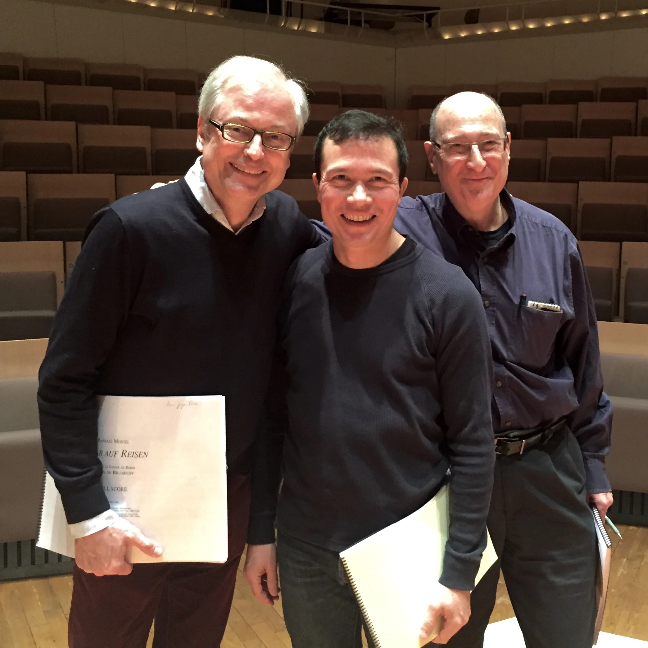 Berliner Philharmoniker, narrator Hans-Jürgen Schatz, conductor Stanley Dodds, composer Raphael Mostel