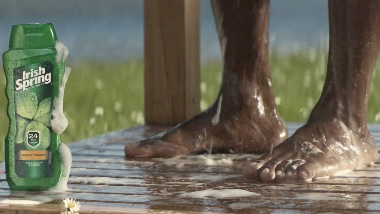 irish spring "earn your shower"
