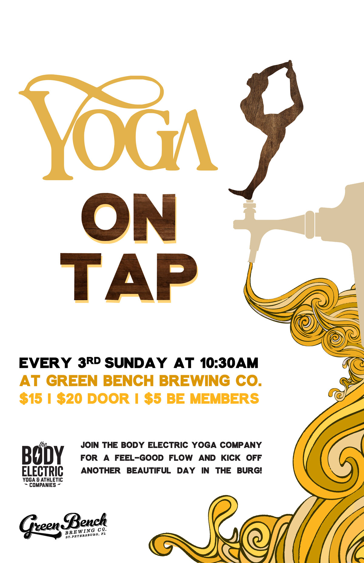 Yoga On Tap — Green Bench Brewing Company