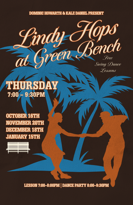 Lindy Hops at Green Bench