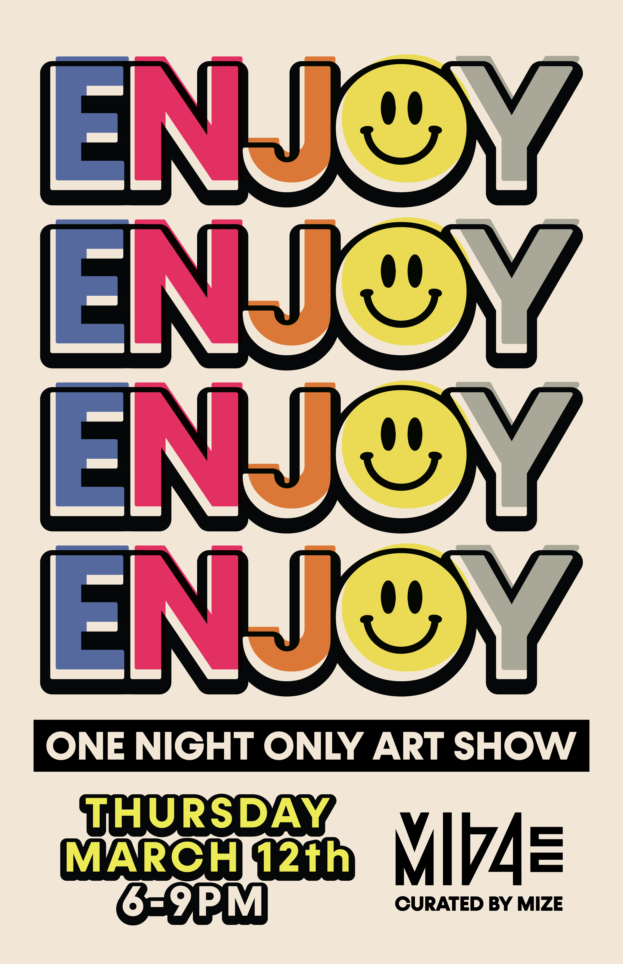 Enjoy Art Show: Curated by Chad Mize