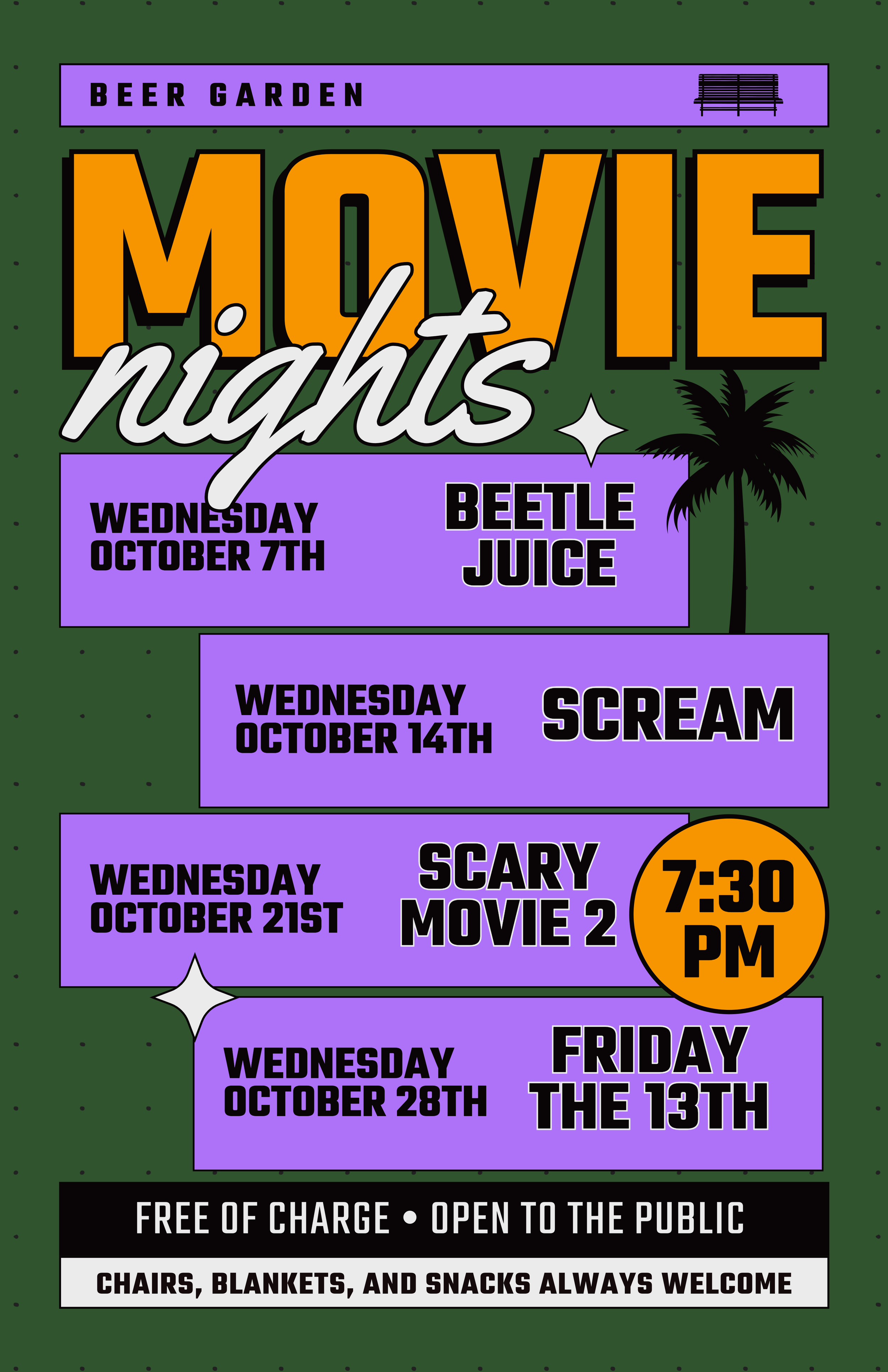 Beer Garden Movie Nights