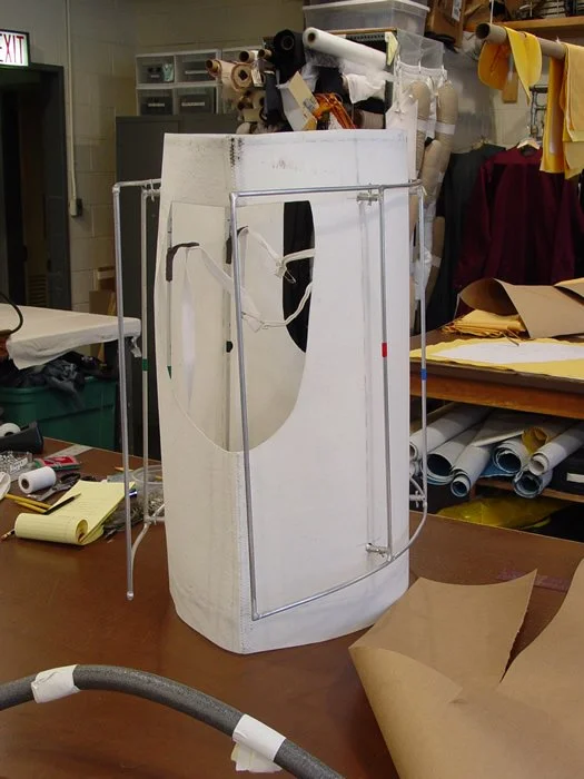 WIP Sprecher Chest piece from Die Zauberflöte. The Met Opera 2004