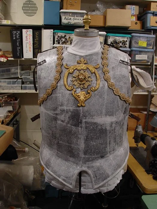 WIP Cuirass for Otello. Met Opera 2006