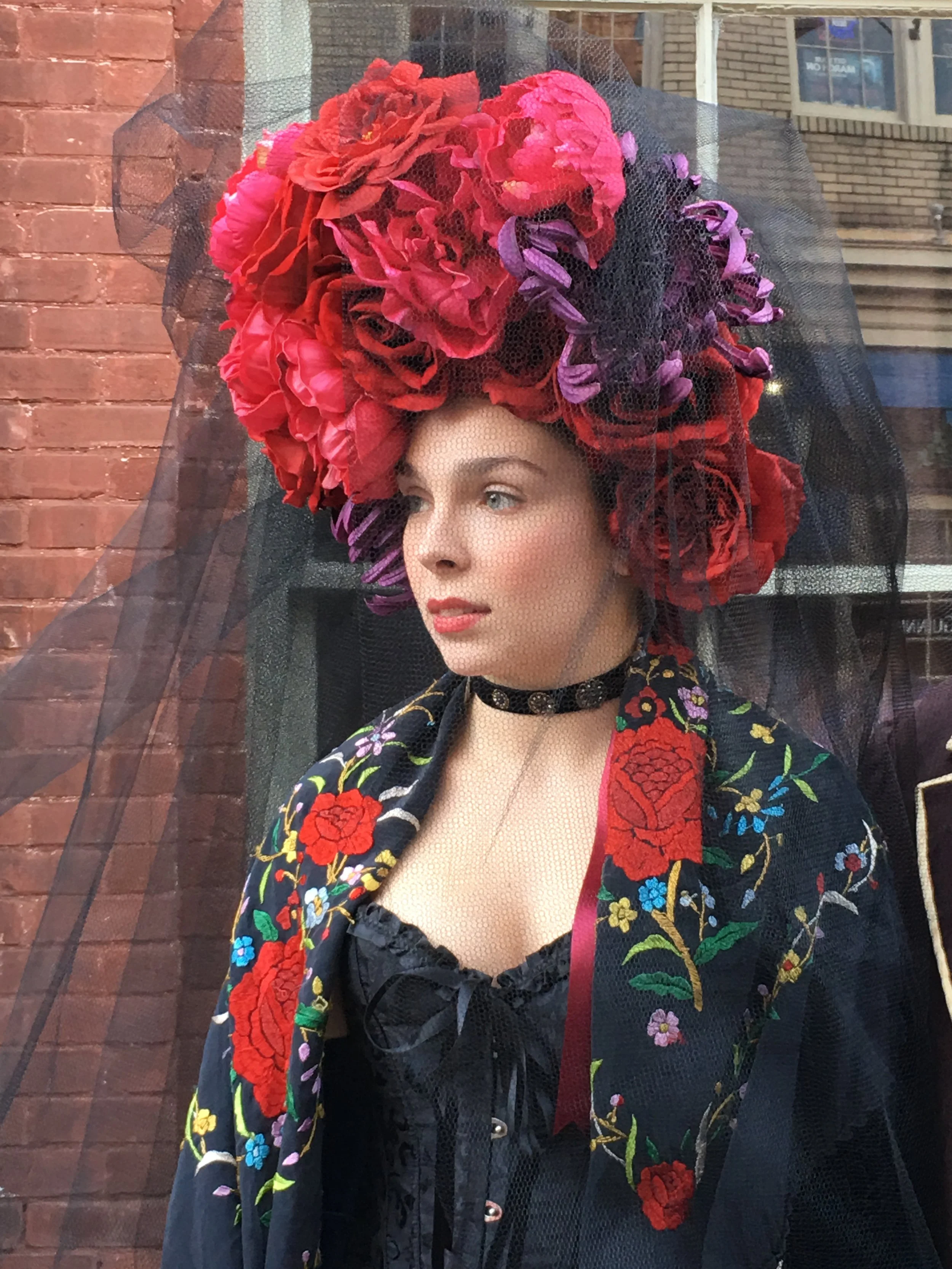 Headpiece for can-can Dancer- Underground 2016