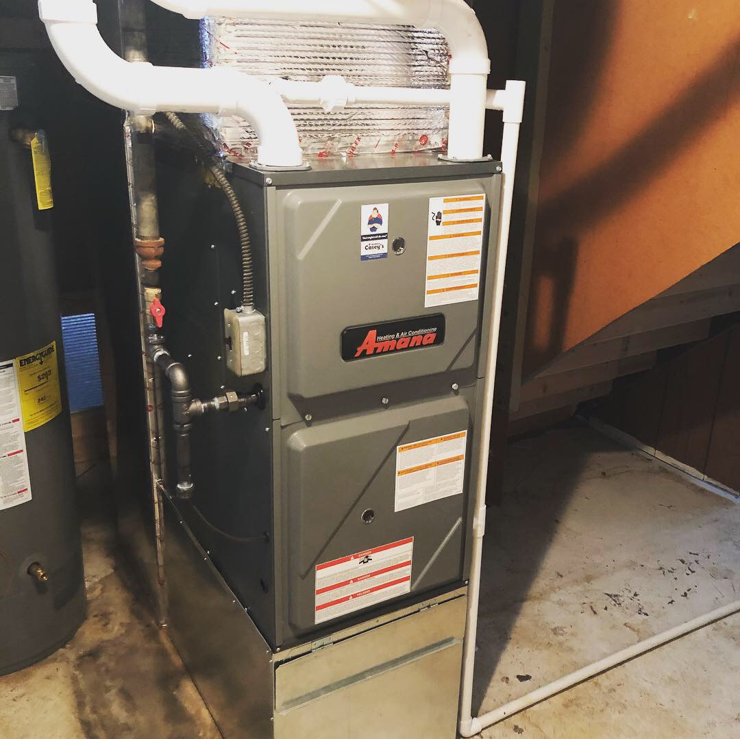 Amana 96% Efficient Furnace w/Duct Work
