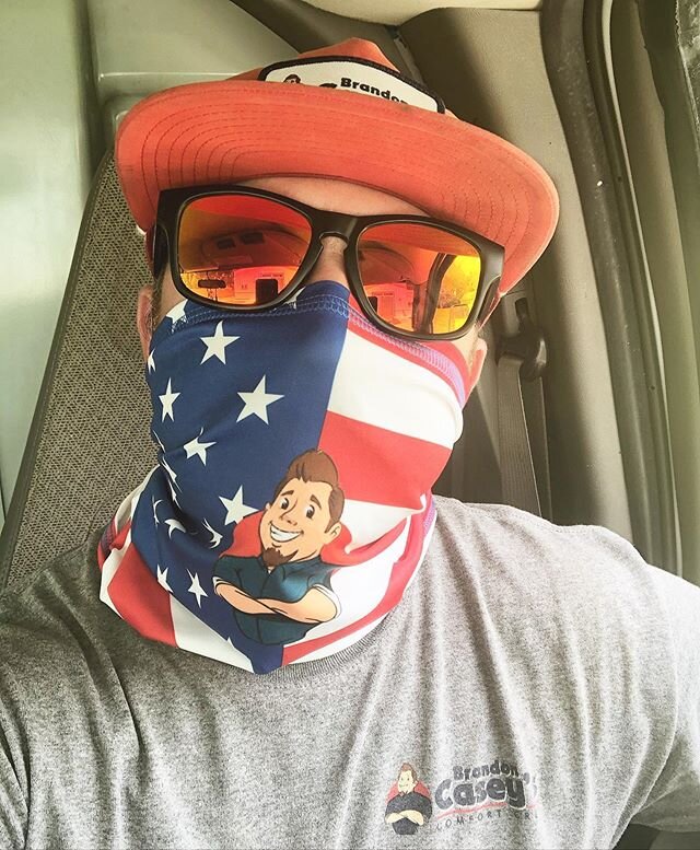 Limited run on these face masks, who wants one! Turned out great! #hvac #hvaclife #hvacservice #hvacinstall #murica #murica🇺🇸 #covid_19 #quarantine #facemask