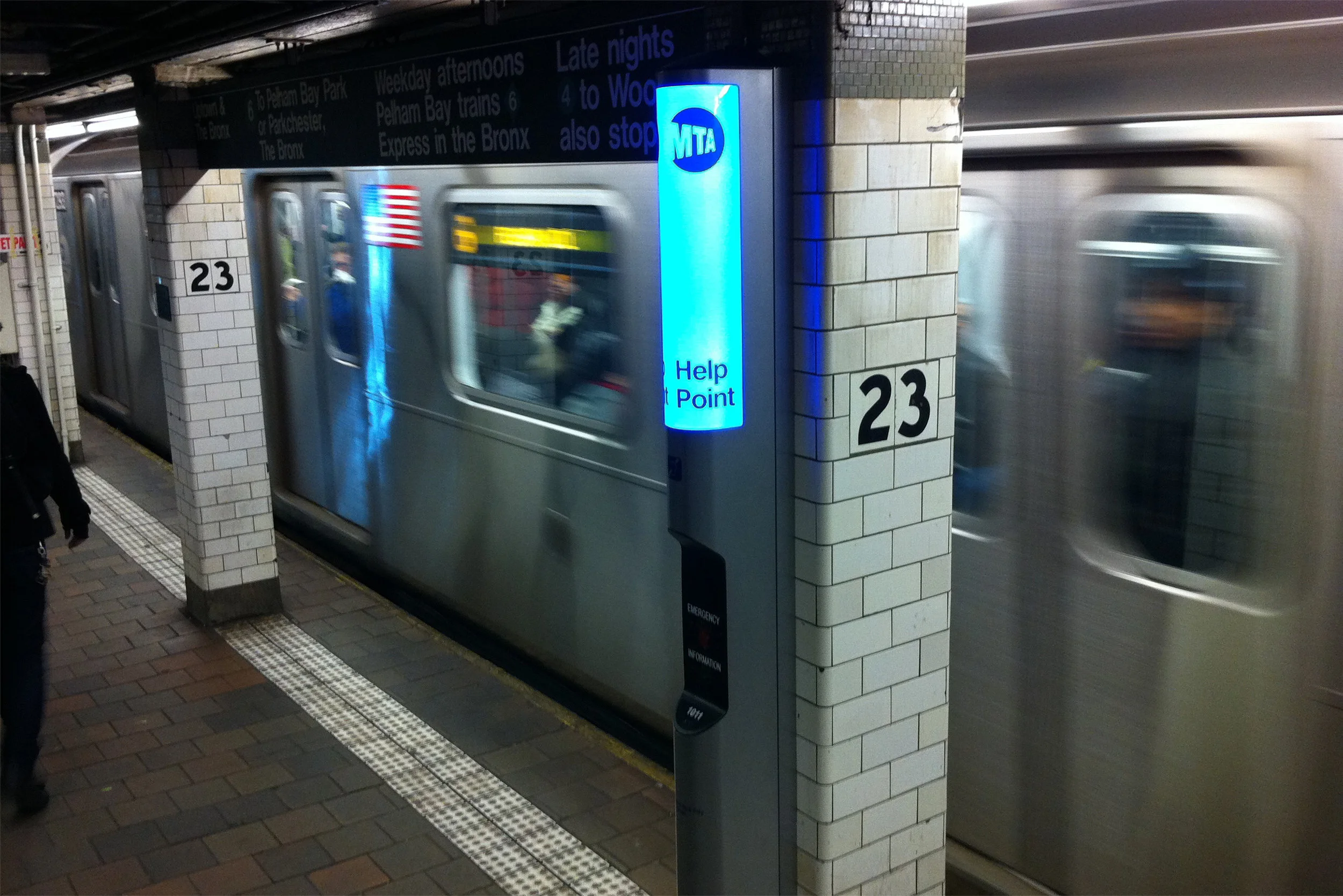 NYC - MTA Help Point