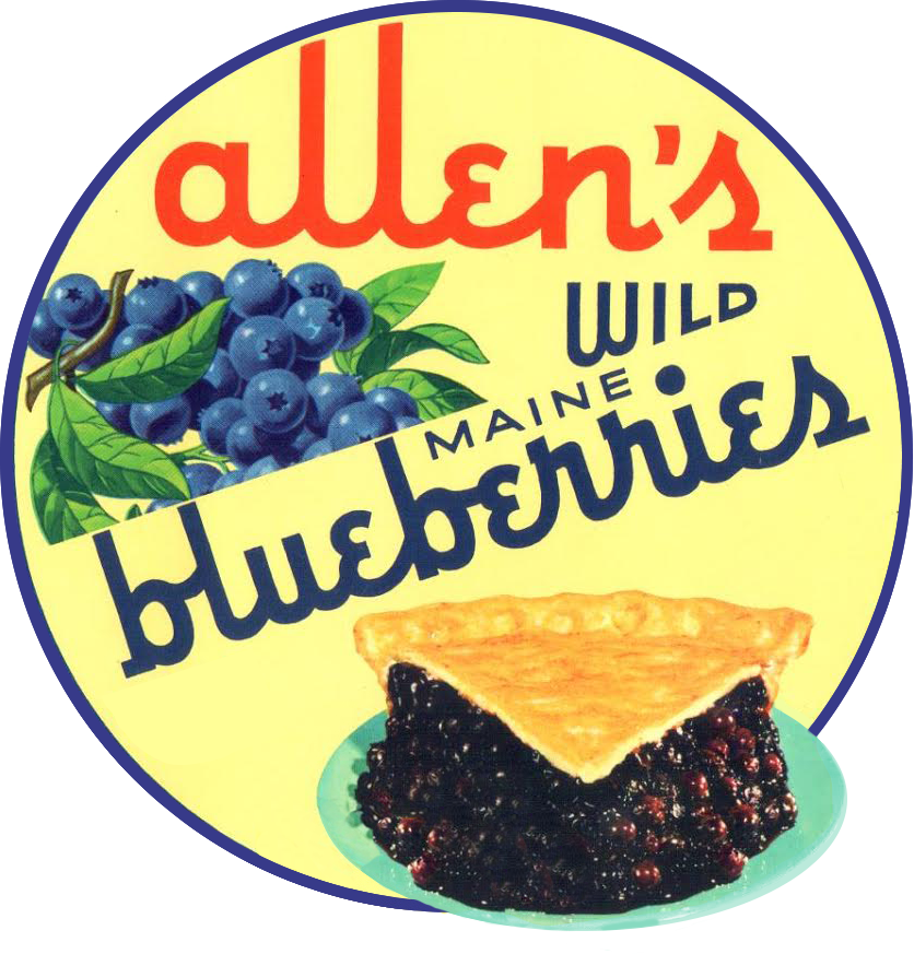 Allen's Wild Maine Blueberries