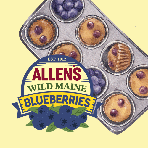 Downeast Wild Blueberry Muffins