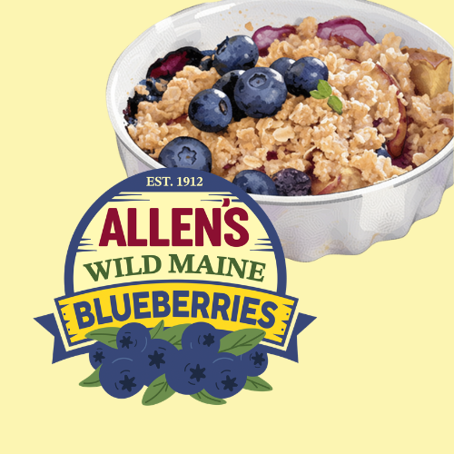 Allen's Wild Blueberry Oat Crisp
