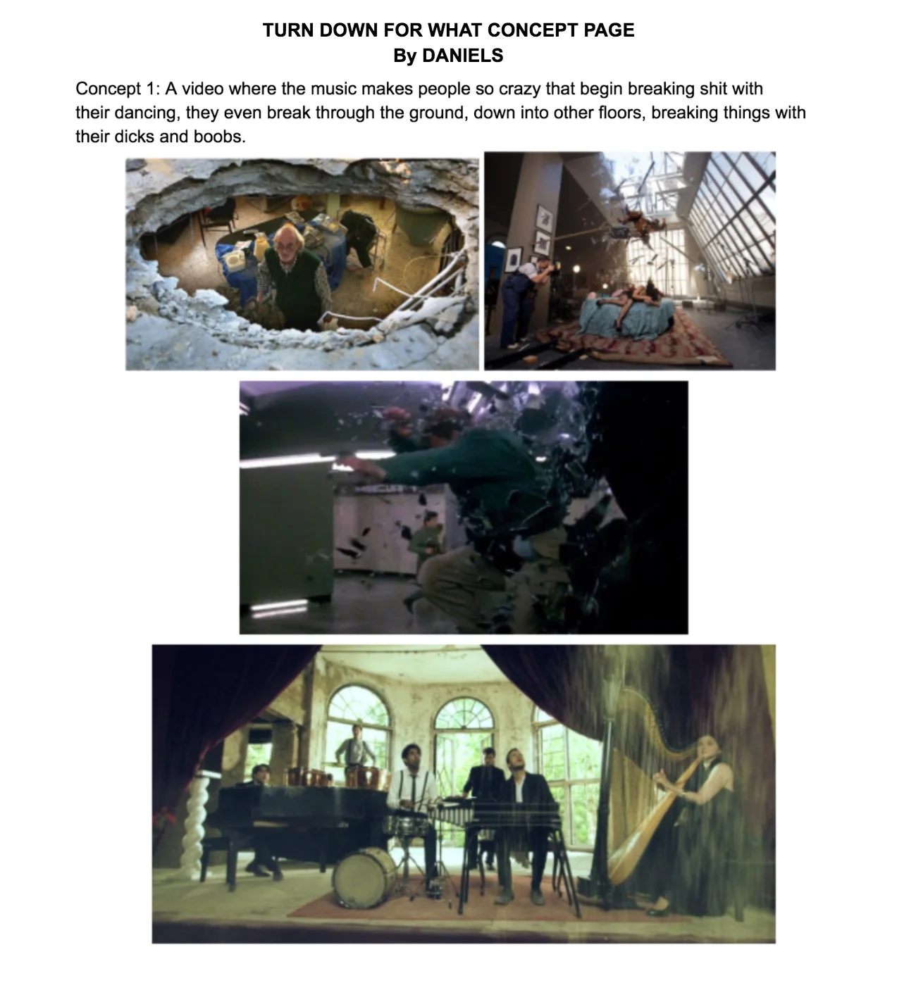 Version 3: More images, less text