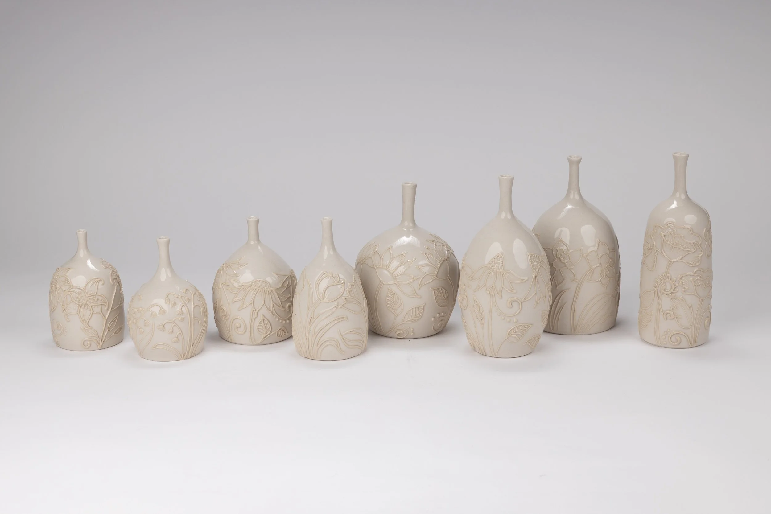  Em Gabriel  Pale Echoes of Her   Porcelain  21cm ht 