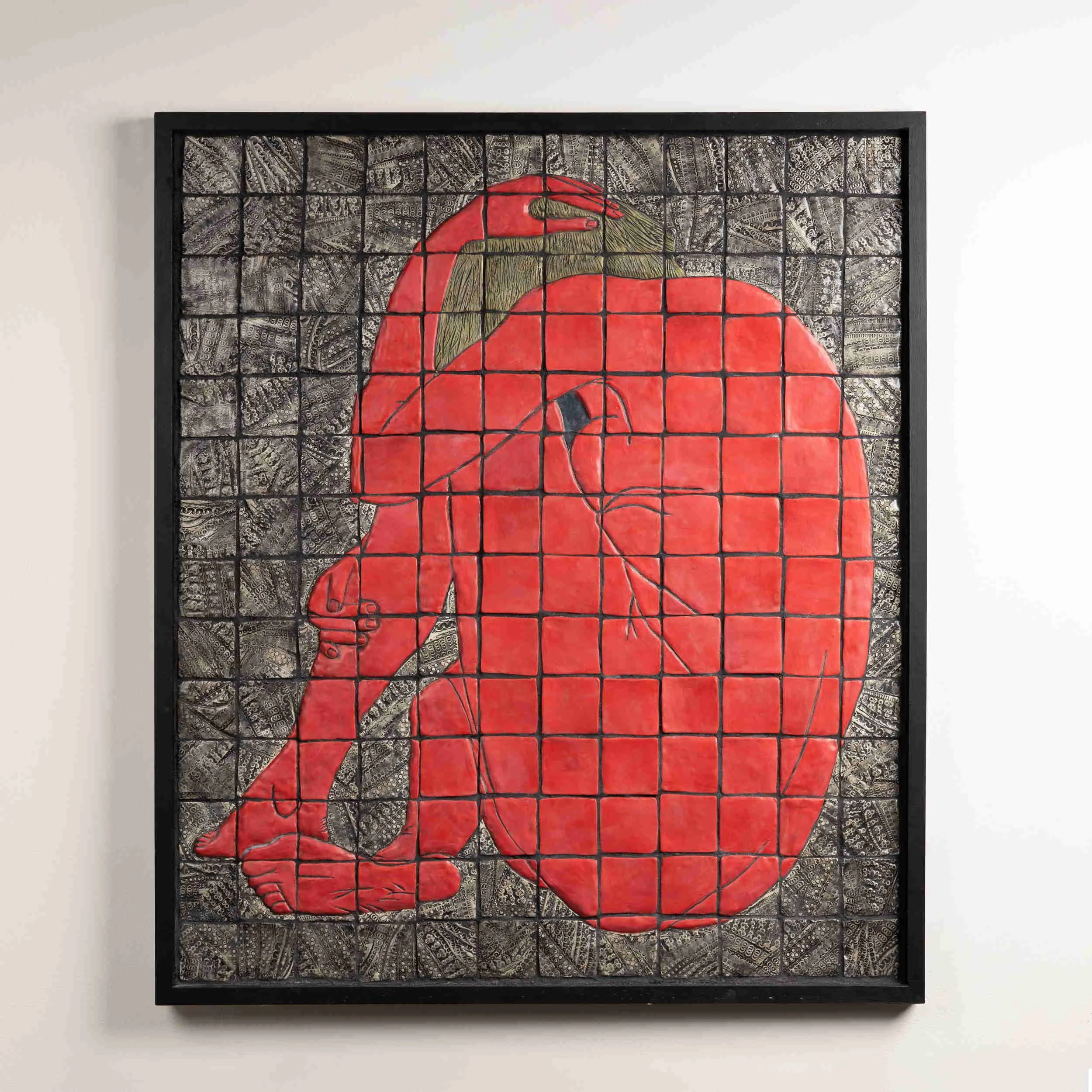  Jennifer Claydon   Red Woman      95cm ht 