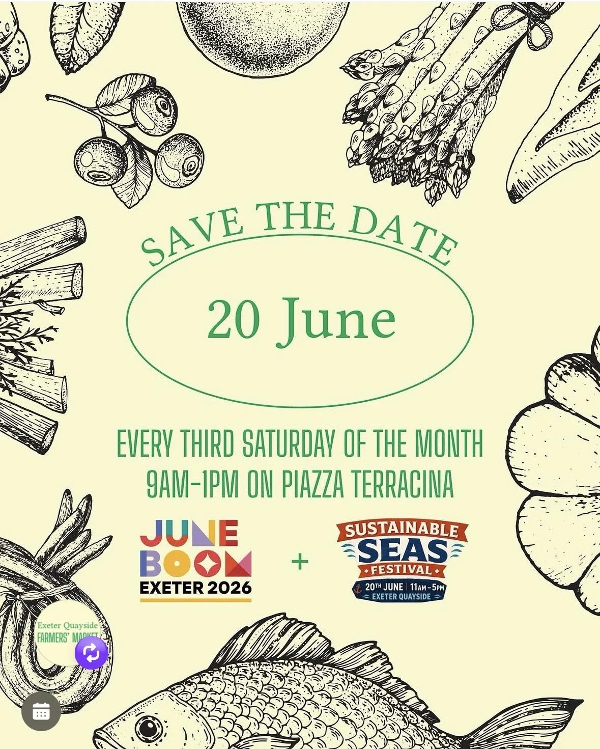 Exeter Quayside Farmer's Market_20 June 2026