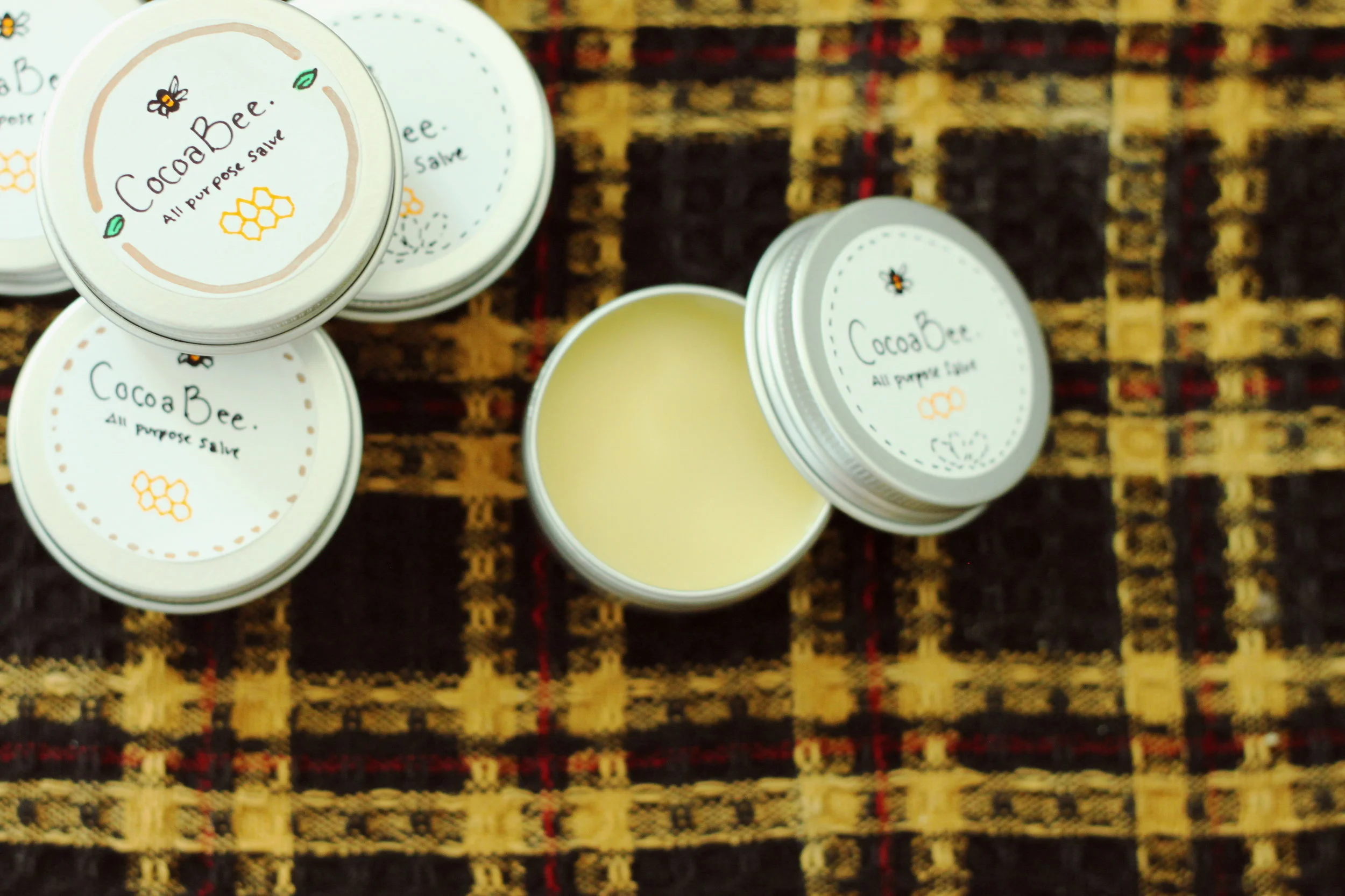 DIY Cocoa Honey Balm