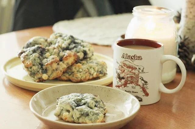 Whipped up some blueberry white chocolate scones this weekend, and I have to say, it definitely upgrades the morning coffee game ☕️☕️☕️.