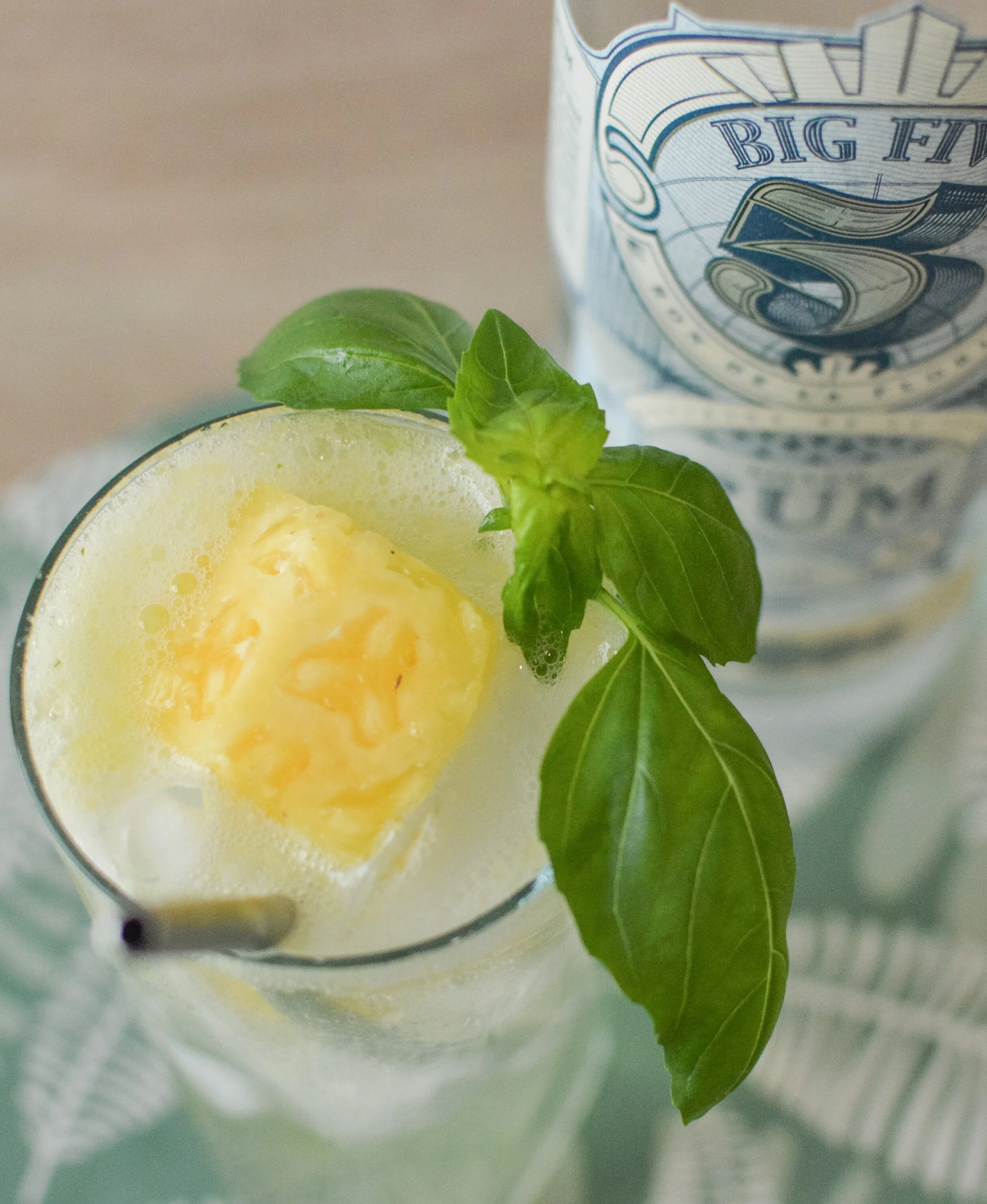 Pineapple Basil Mojito