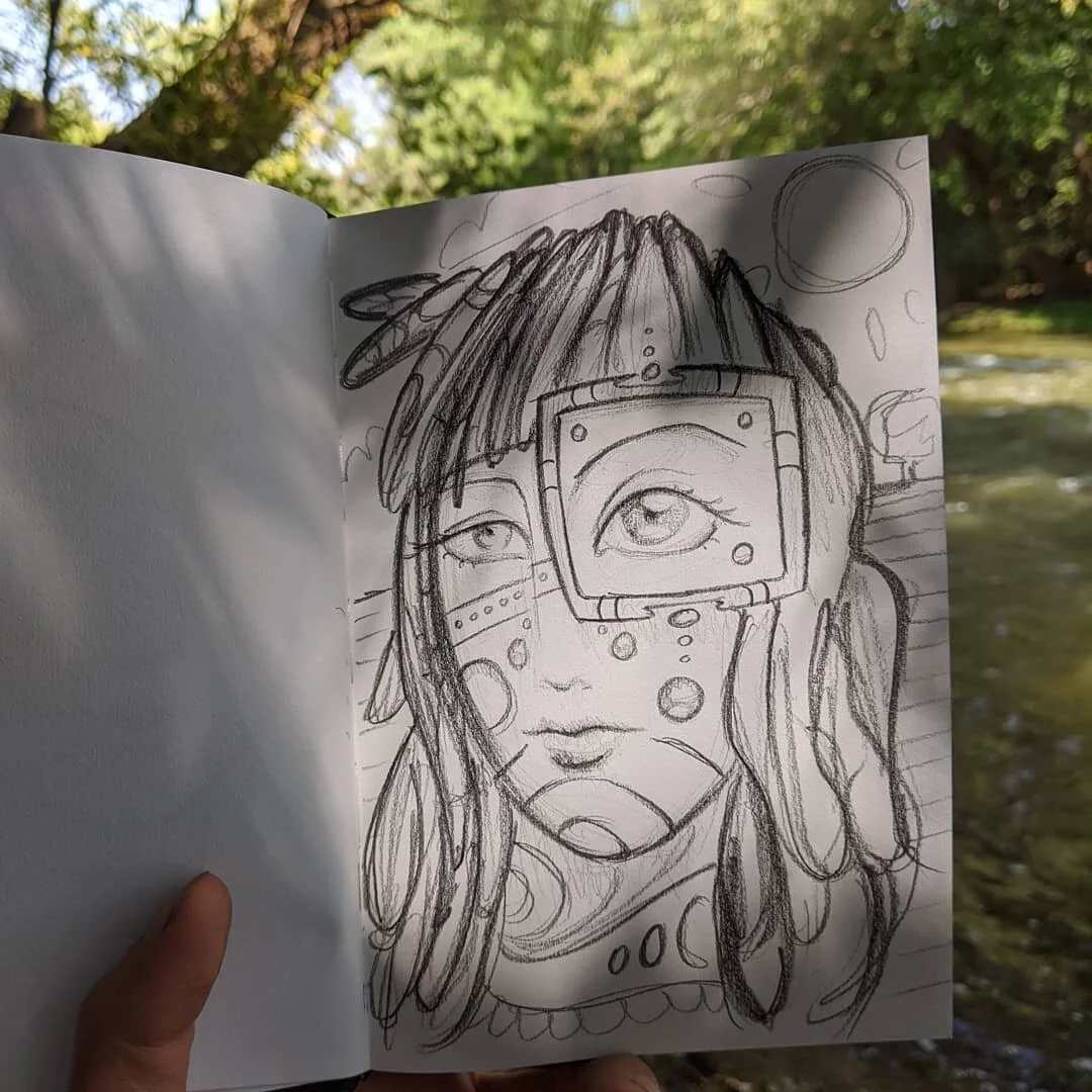 #riverdays #sketchbook