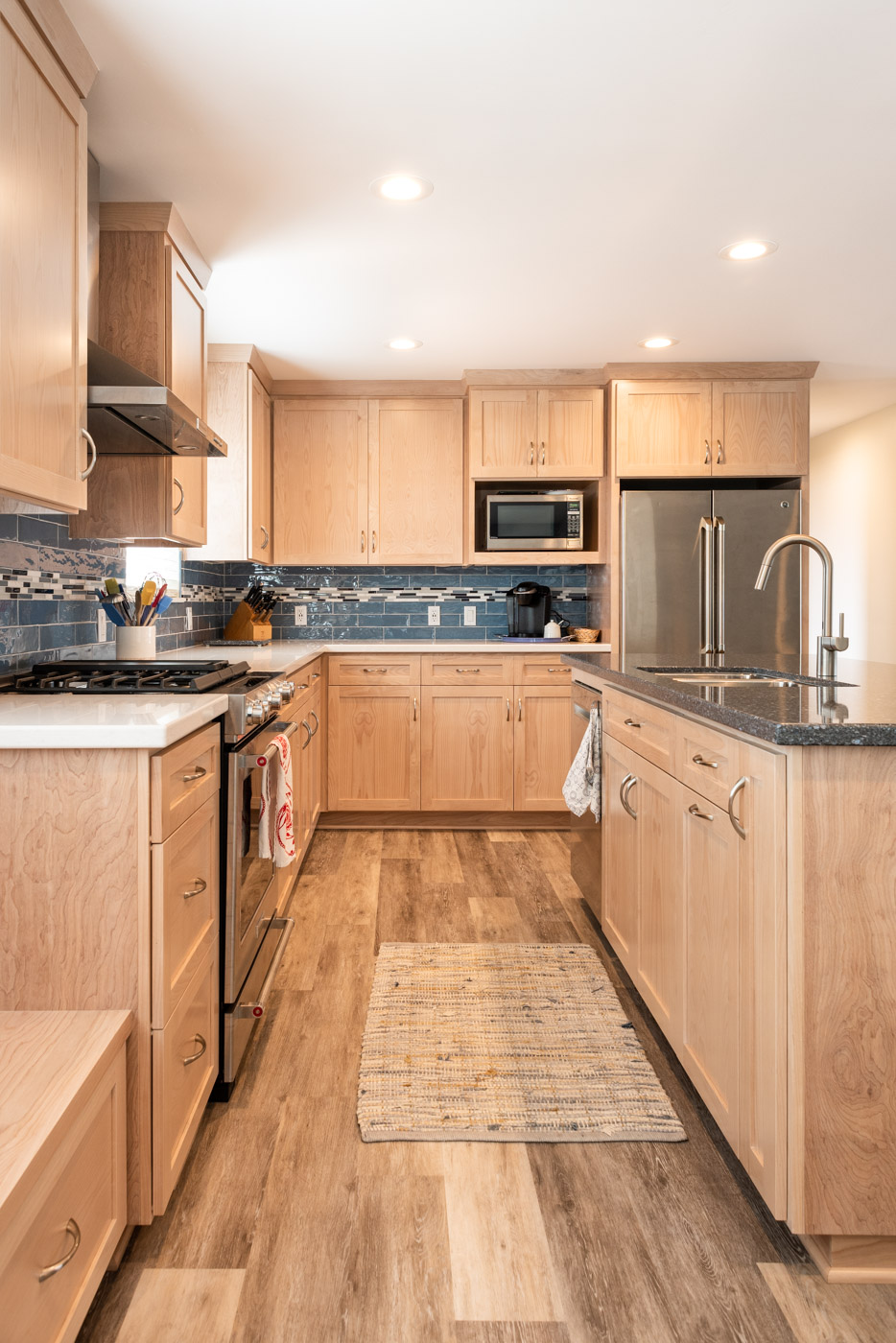 Coastal Contemporary Custom Kitchen Cabinets In Morro Bay Coastal Contemporary Custom Kitchen Cabinets In Morro Bay