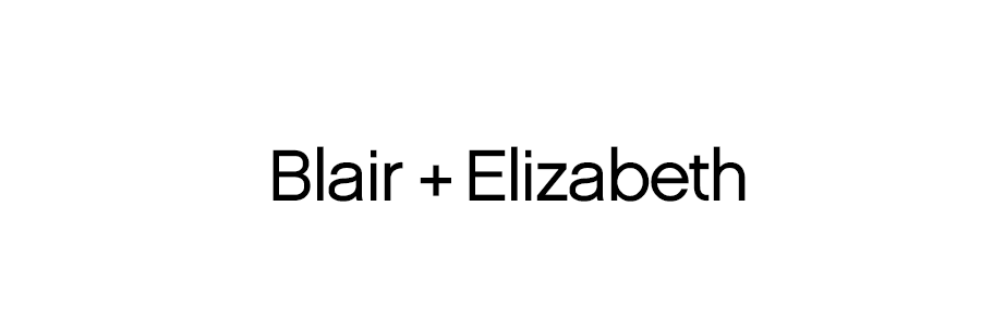 Blair + Elizabeth