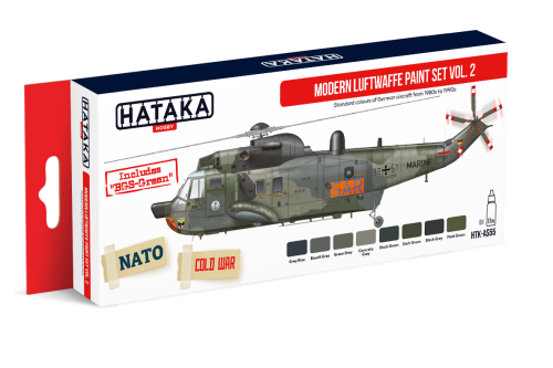 HTK-AS55 Modern Luftwaffe paint set vol. 2