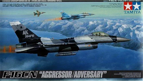 Tamiya TA61106 1/48 Lockheed-Martin F-16C /F-16N Aggressor Adversary