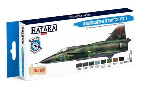 HTK-BS101 Modern Swedish AF paint set vol. 1