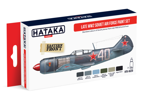 HTK-AS20 Late WW2 Soviet Air Force Paint Set