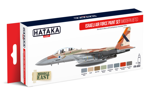 HTK-AS62 Israeli Air Force paint set (modern jets)