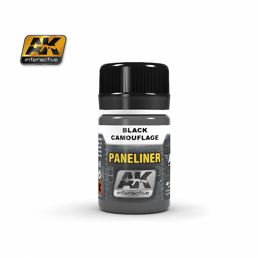 AK Interactive Paneliner for Black Camo