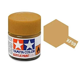 Tamiya Akrylfärg matt, XF59 Ökengul (Desert Yellow), 10 ml - Habo Hobby